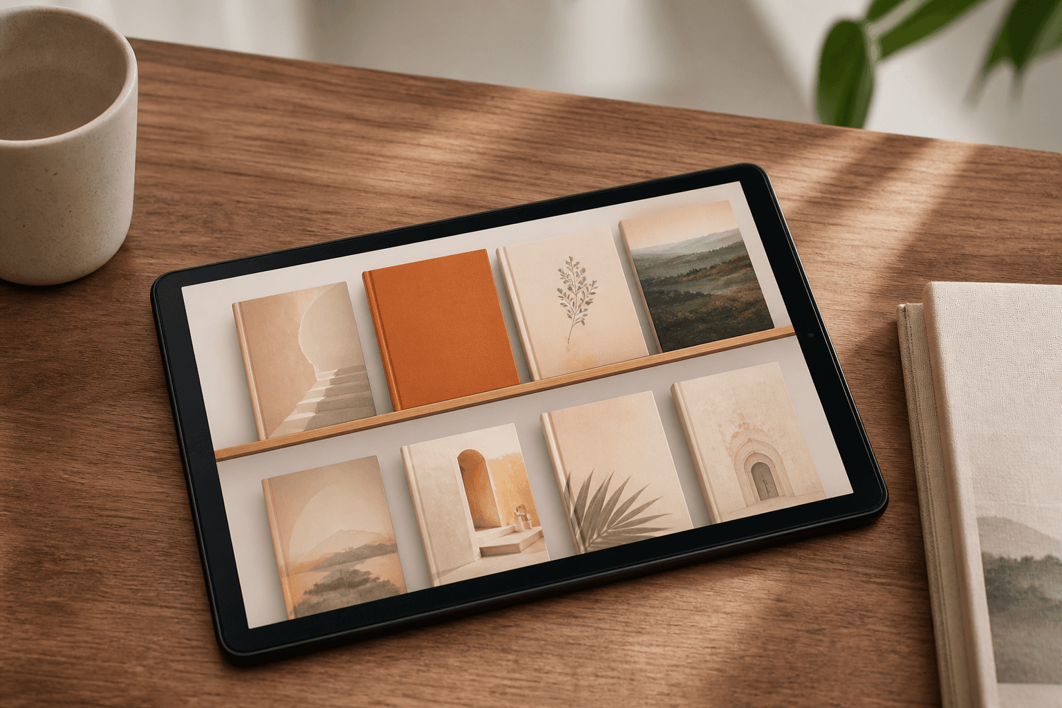 Gloaming Shelf interface